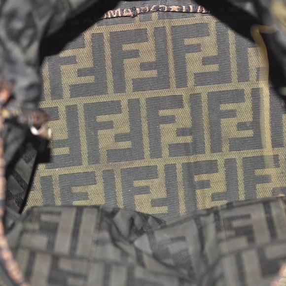 Authentic FENDI Vintage Zucca Hand Bag - Picture 9 of 11